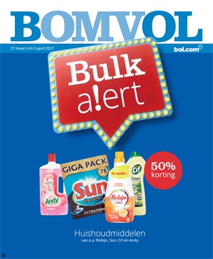 Bol.com folder van 27/03/2017 tot 05/04/2017 - Bulk alert
