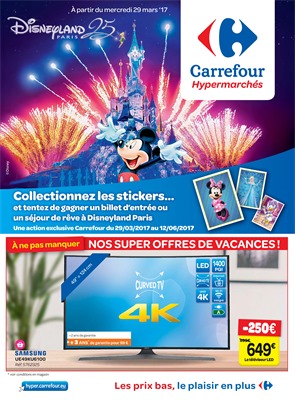 Folder Carrefour du 29/03/2017 au 03/04/2017 - Offre de la semaine
