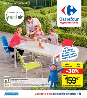 Folder Carrefour du 05/04/2017 au 17/04/2017 - Offre de la semaine