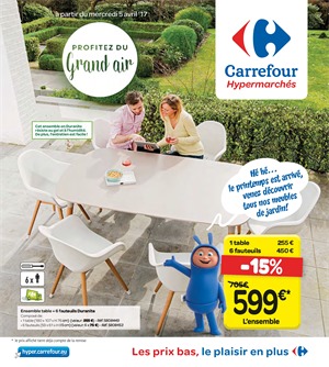 Folder Carrefour du 05/04/2017 au 30/06/2017 - Profitez du Grand air 