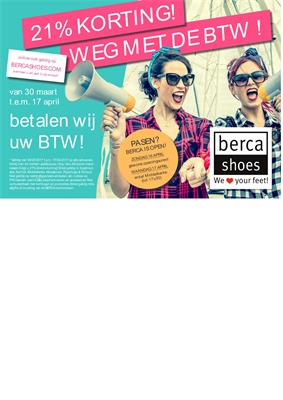Berca.be folder van 30/03/2017 tot 17/04/2017 - Weg met de btw!