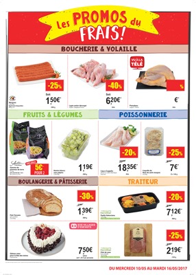 Folder Carrefour Market  du 10/05/2017 au 16/05/2017 - Offre de la semaine
