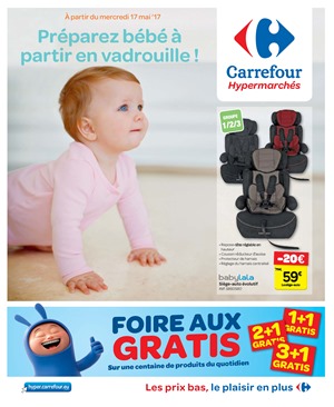 Folder Carrefour du 17/05/2017 au 29/05/2017 - Offre de la semaine
