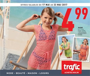 Folder Trafic du 17/05/2017 au 23/05/2017 - Offre de la semaine