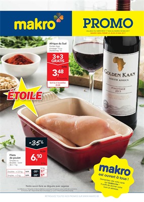Folder Makro du 17/05/2017 au 30/05/2017 - Promo food 