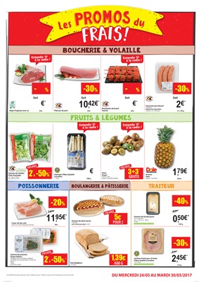 Folder Carrefour Market  du 24/05/2017 au 30/05/2017 - Offre de la semaine