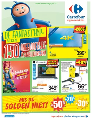 Carrefour folder van 05/07/2017 tot 10/07/2017 - Weekaanbiedingen