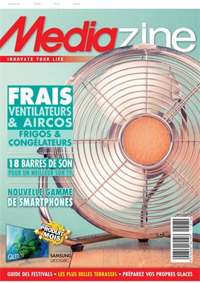 Folder MediaMarkt du 01/07/2017 au 31/07/2017 - Mediazine juillet 2017