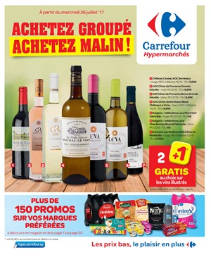 Folder Carrefour du 26/07/2017 au 07/08/2017 - Offre de la semaine