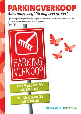Intratuin folder van 19/08/2017 tot 27/08/2017 - Parkingverkoop Aarschot