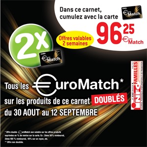 Folder Match du 30/08/2017 au 12/09/2017 - Euromatch 