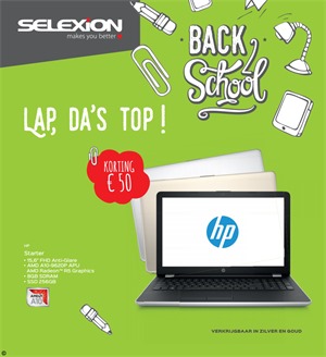 Selexion folder van 28/08/2017 tot 30/09/2017 - Back to School - It & Telecom