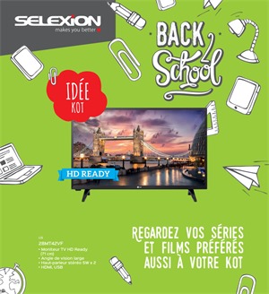Folder Selexion du 28/08/2017 au 30/09/2017 - Back to School -TV & audio