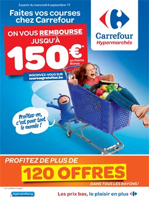 Folder Carrefour du 06/09/2017 au 11/09/2017 - Offre de la semaine