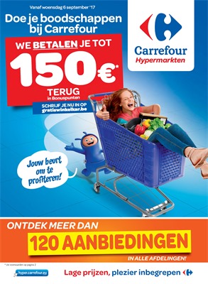 Carrefour folder van 06/09/2017 tot 11/09/2017 - Weekaanbiedingen