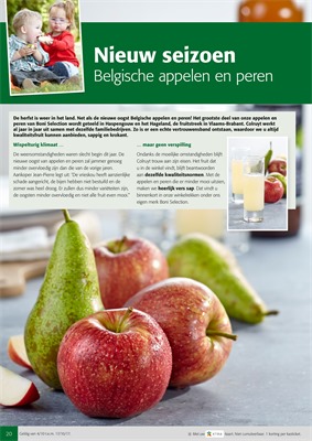 Colruyt folder van 04/10/2017 tot 17/10/2017 - Promo Belgische appelen en peren
