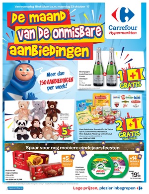Carrefour folder van 18/10/2017 tot 23/10/2017 - Weekaanbiedingen