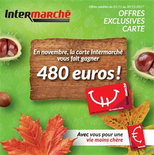 Folder Intermarché du 01/11/2017 au 30/11/2017 - Offres exclusive carte 