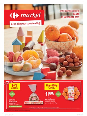 Carrefour Market folder van 29/11/2017 tot 05/12/2017 - weekaanbiedingen