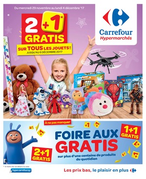 Folder Carrefour du 29/11/2017 au 04/12/2017 - Offre de la semaine