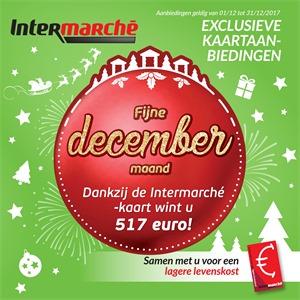 Intermarché folder van 01/12/2017 tot 31/12/2017 - Fijne december maand