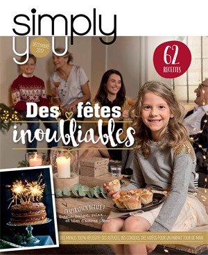 Folder Carrefour du 01/12/2017 au 31/12/2017 - Simply you: Des fêtes inoubliables