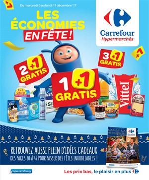 Folder Carrefour du 06/12/2017 au 11/12/2017 - Offre de la semaine