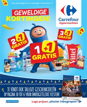 Carrefour folder van 06/12/2017 tot 11/12/2017 - weekaanbiedingen