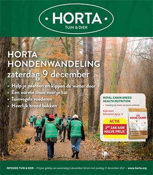 Horta folder van 09/12/2017 tot 17/12/2017 - 