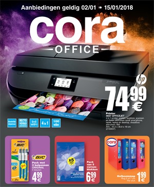 Cora folder van 02/01/2018 tot 15/01/2018 - soldes d'hiver office cora