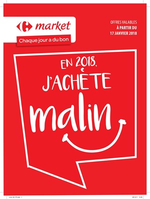 Folder Carrefour du 17/01/2018 au 28/01/2018 - Promo Janvier semaines 3 & 4