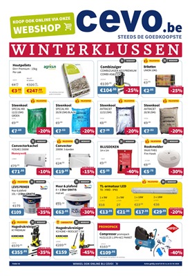 Cevo folder van 18/01/2018 tot 31/01/2018 - Winterklussen