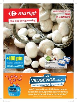 Carrefour Market folder van 31/01/2018 tot 11/02/2018 - Promo van de week