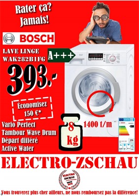 Folder Electro Zschau du 01/02/2018 au 28/02/2018 - Promo du mois