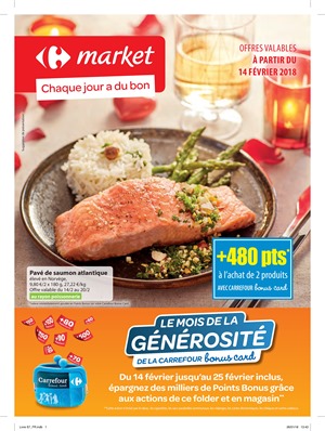 Folder Carrefour Market  du 14/02/2018 au 25/02/2018 - promo de la semaine