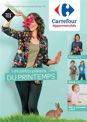 Folder Carrefour du 07/03/2018 au 19/03/2018 - promos de la semaine