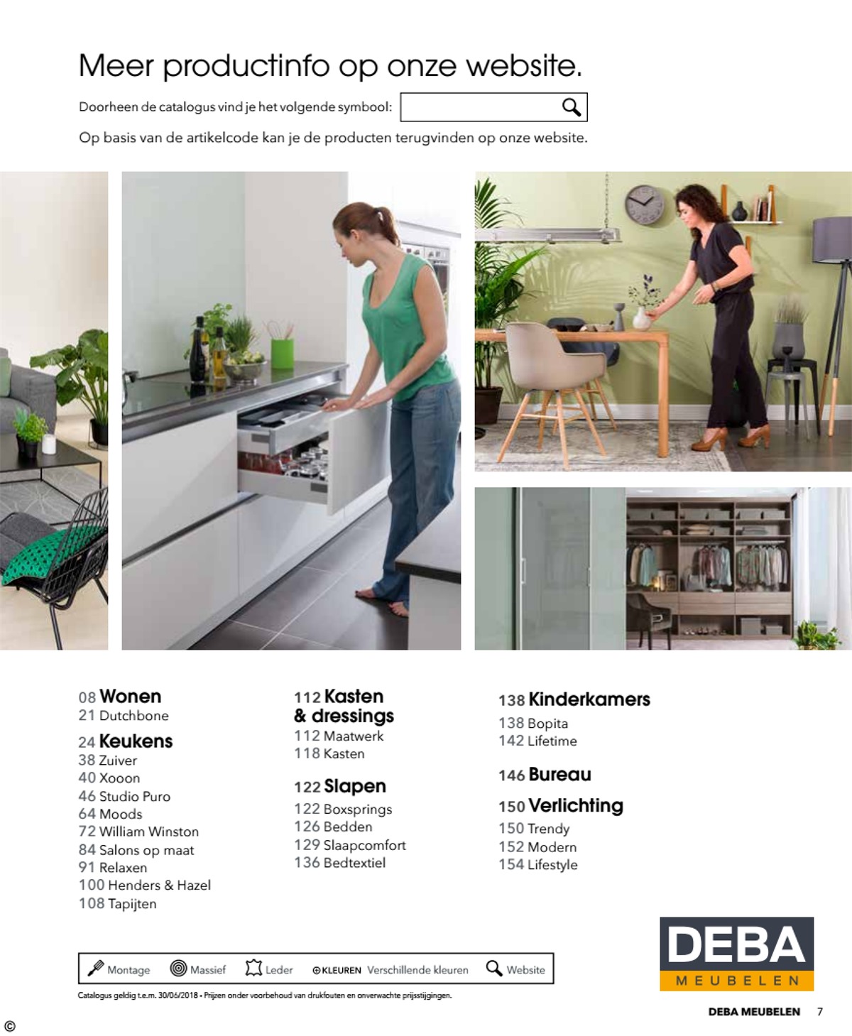 Folder Deba Meubelen van 03/02/2018 tot 31/07/2018 - promoties tot ... Folder Deba Meubelen van 03/02/2018 tot 31/07/2018 - promoties tot ...