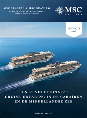MSC cruises folder van 01/01/2018 tot 04/02/2019 - promoties tot eind maart 2019