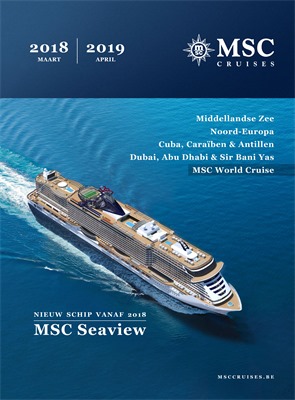 MSC cruises folder van 01/03/2018 tot 04/02/2019 - promoties tot eind april 2019