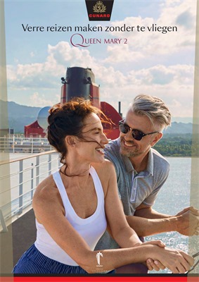 Cunard folder van 18/04/2018 tot 04/02/2019 - promoties tot eind 2019