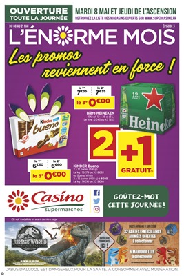 Folder Géant Casino du 08/05/2018 au 21/05/2018 - promotions de la semaine