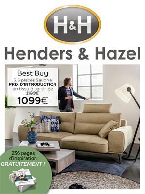 Folder Henders & Hazel du 01/05/2018 au 30/06/2018 - promotions du mois
