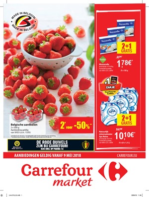 Carrefour Market folder van 09/05/2018 tot 20/05/2018 - weekpromoties