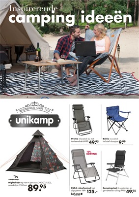 Unikamp folder van 01/05/2018 tot 31/12/2018 - Campingfolder