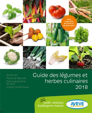 Folder Aveve du 01/05/2018 au 14/02/2019 - guide des legumes et herbes aromatiques