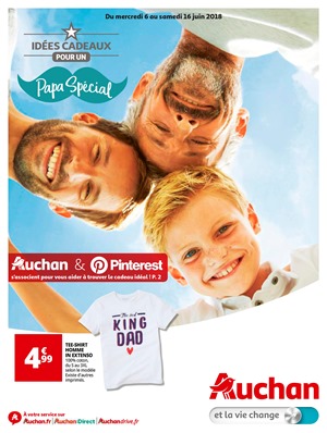 Folder Auchan Roncq du 04/06/2018 au 16/06/2018 - Papa Spécial