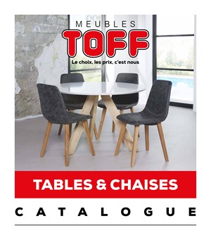 Folder Meubles et cuisines Toff du 01/07/2018 au 06/07/2018 - Toff Tables et chaises FR