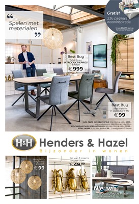 Henders & Hazel folder van 01/09/2018 tot 12/10/2018 - Weekpromoties