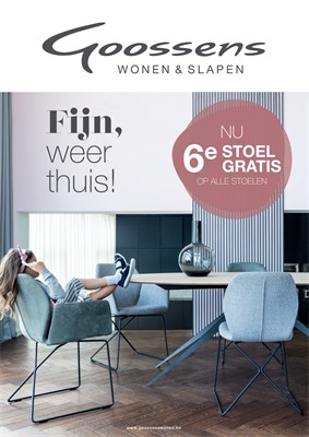 Goossens Wonen & Slapen folder van 17/09/2018 tot 07/10/2018 - maandpromoties
