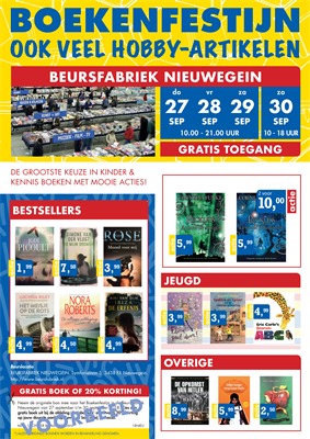 Boekenfestijn folder van 17/09/2018 tot 30/09/2018 - promoties van de week